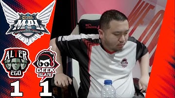 MPL ID HIGHLIGHTS: ALTER EGO 1 - 1 GEEK SLATE | REGULAR SEASON | S11