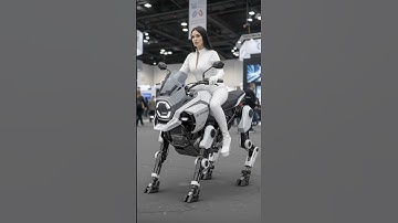 Shock at EICMA 2025: Futuristic Four-Legged #motorcycle Unveiled to Stunned Crowd in #italy #robot