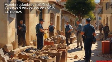 Material roubado de residência em Valpaços é recuperado pela GNR
