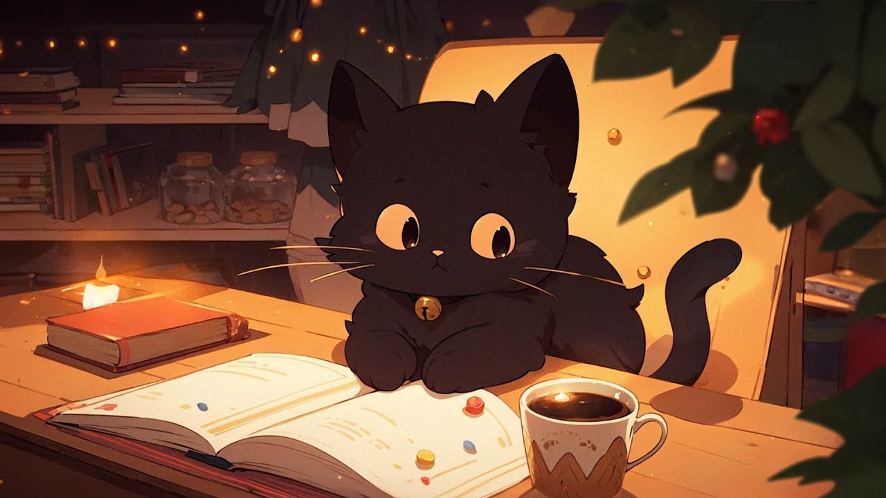 Winter Lofi Vibes ️ Lofi cat | just want to help you relax [Chill Lofi ...