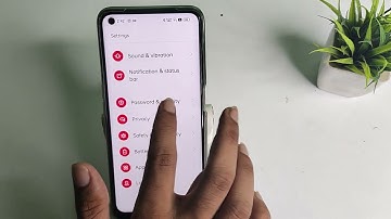 How to set pattern lock in OPPO A76 , pattern lock mobile setting