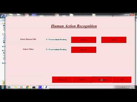 Human Action Recognition Using Deep Learning | ieee project demo