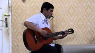 The Beatles - Let it Be (Fingerstyle with Harmonica Cover by Ilham Andika)
