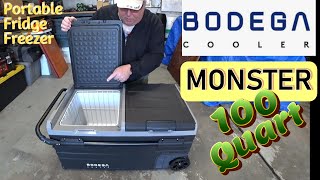 BODEGACOOLER HUGE 100 Qt 12 Volt Dual Zone, Car RV Portable Freezer WiFi by RVdaydream 540 views 3 weeks ago 11 minutes, 44 seconds