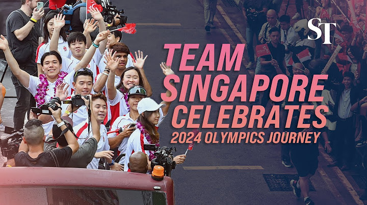 ICYMI: Max Maeder and Olympians celebrate with Singaporeans