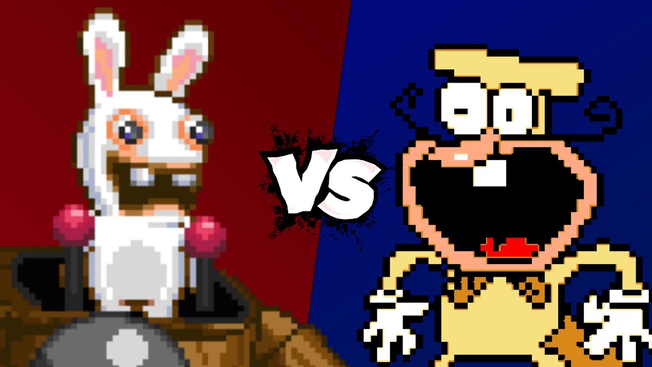 MUGEN Battle - Moku Rabbid vs The Noise - YouTube