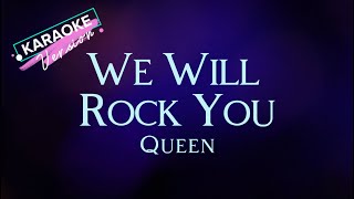 We Will Rock You - Queen (Karaoke)