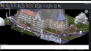 From Point Cloud to Scaffolding Design with PON CAD software screenshot 1