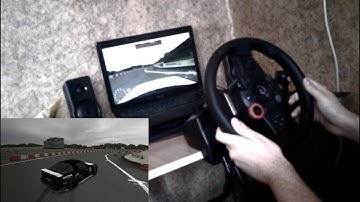 LFS - DFGT Onboard drift #1 ( HD )