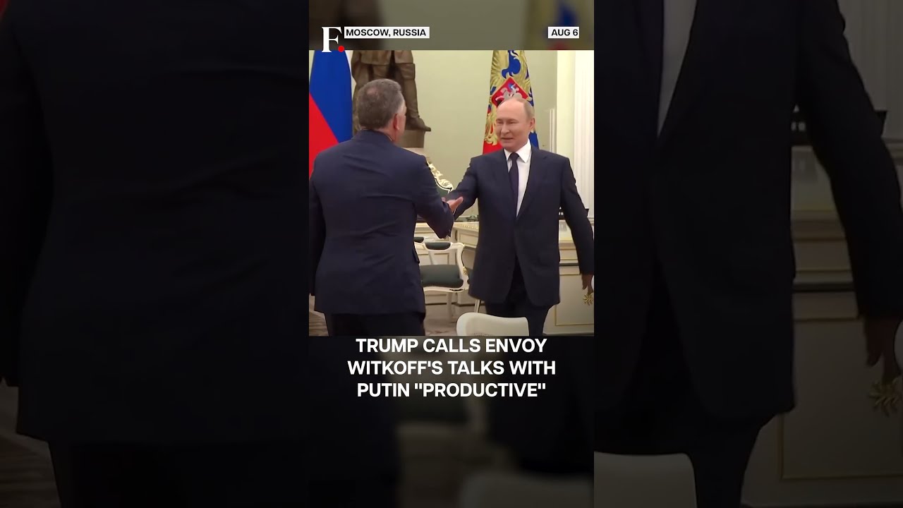 Trump To Meet Russia S Putin Very Soon Over Ukraine Peace Subscribe Firstpost N18G