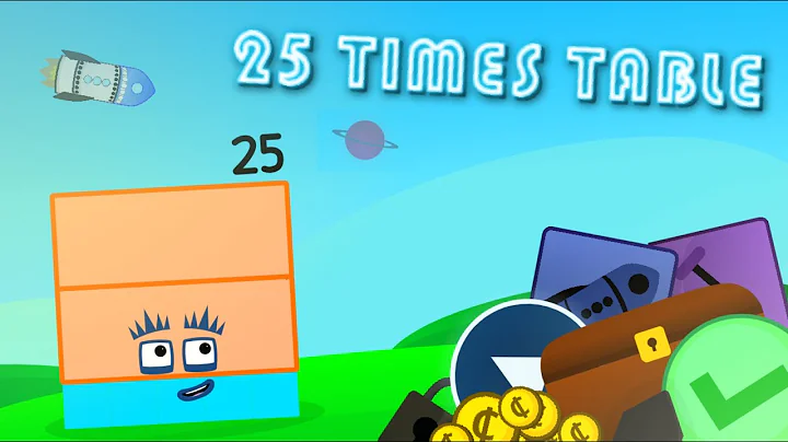 Numberblocks - 25 Times Table (link in description!)