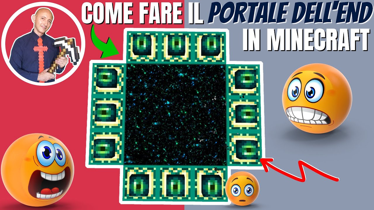 Come Fare Il Portale Dell End Su Minecraft