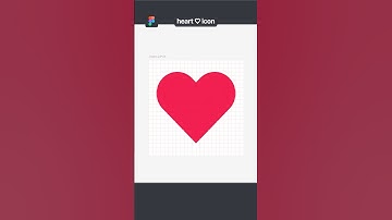 피그마 하트 아이콘 만들기 #피그마 #아이콘 #figma #figmatips #heart #icon