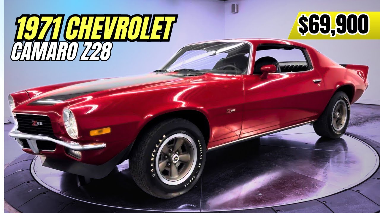 1971 Chevrolet Camaro Z28 | Numbers Matching 350 | 1 Owner | 44K Miles | For Sale $69,900