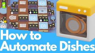 How to Automate Dish Washing in Small Space - Tutorial - PlateUp!