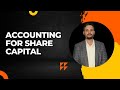 p singh commerce classes company account: issue of shares