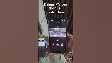 Dahua KTP03L video door Intercom Installation. #dahuatechnolgy #cctv #cctvinstallation