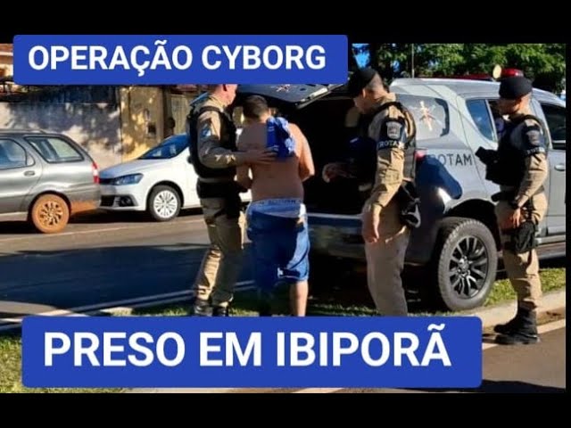 OPERAÇÃO CYBORG EM IBIPORÃ - PM INTEGRADA COM MINISTÉRIO PÚBLICO