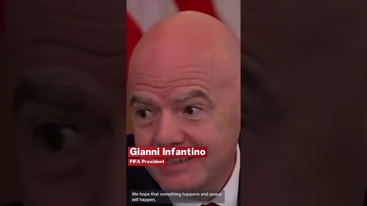 Trump Stunned to Learn Russia Banned from World Cup — Asks FIFA President Live On Camera