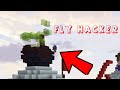 FLY HACKING fan spares me | bedwars