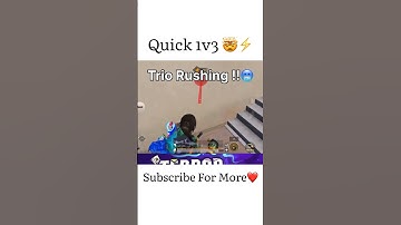 Quick 1v3 🤯 #shorts #bgmi #pubg #pubgmobile