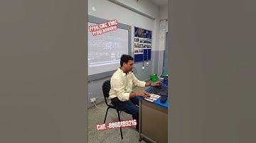 free CNC VMC PROGRAMMING AND practical training with 100 percent placement support -call -8860189216