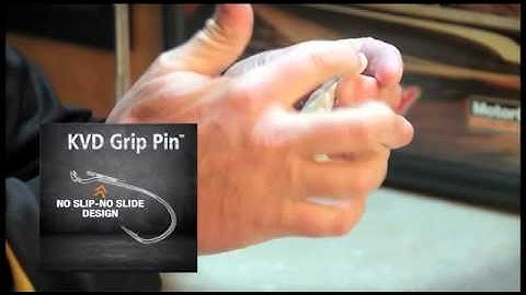 How to rig the Mustad Grip Pin with Kevin VanDam