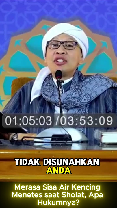 Jika Merasa Sisa Air Kencing Menetes saat Sholat, Apa Hukumnya? | Tanya Jawab Buya Yahya #buyayahya