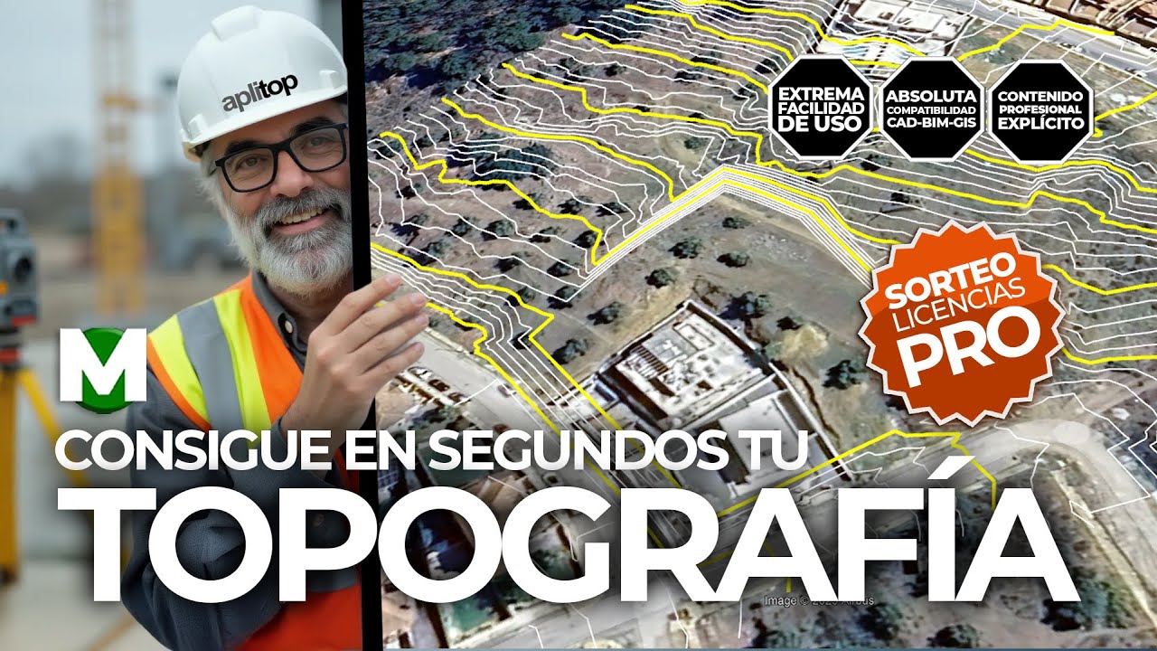 ⛰️ ¡Este plugin hace TODO por vos! Topografía e Ingeniería Civil con tcpMDT25 de Aplitop