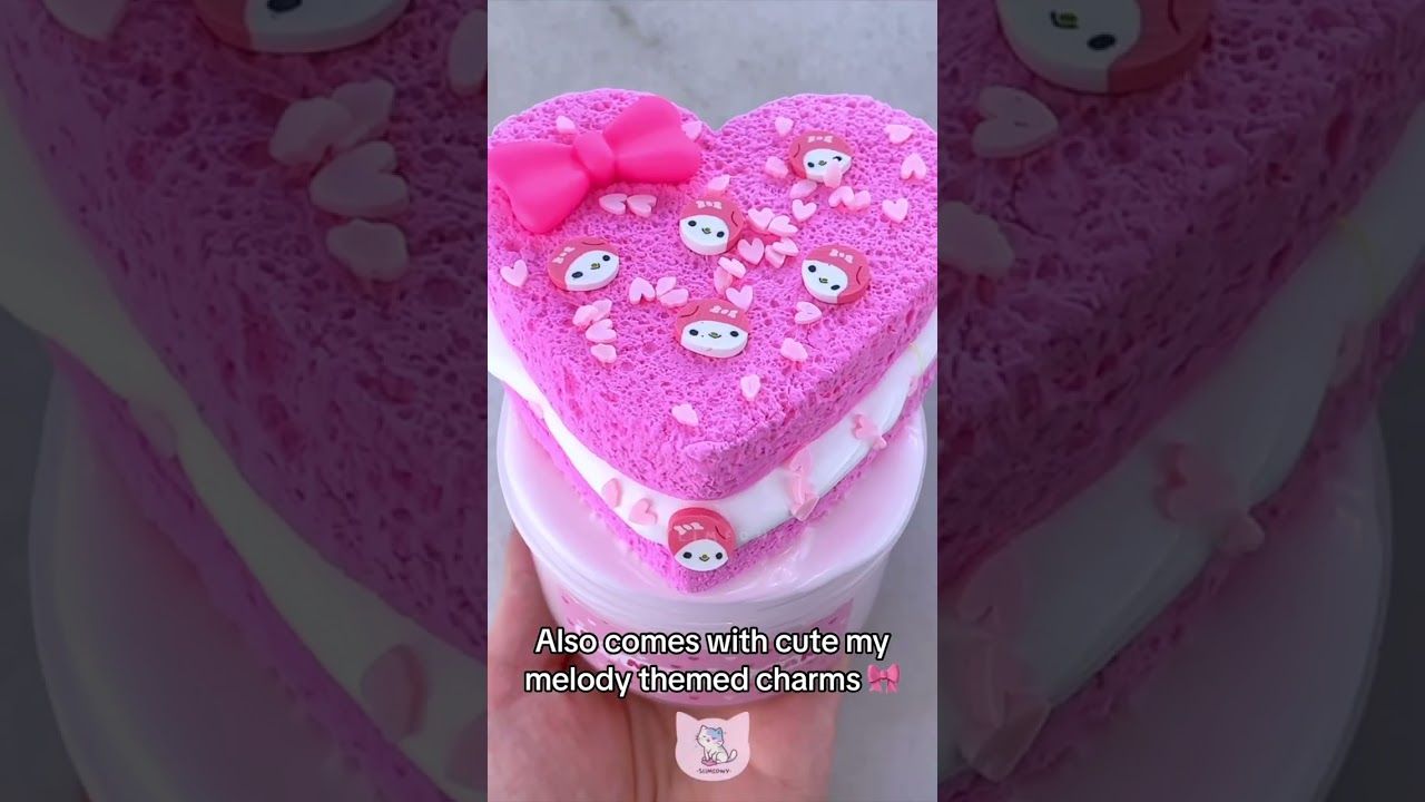 Which Sanrio slime would you pick? 🎀✨🫧 ft. Little Twin Stars, My Melody, & Gudetama