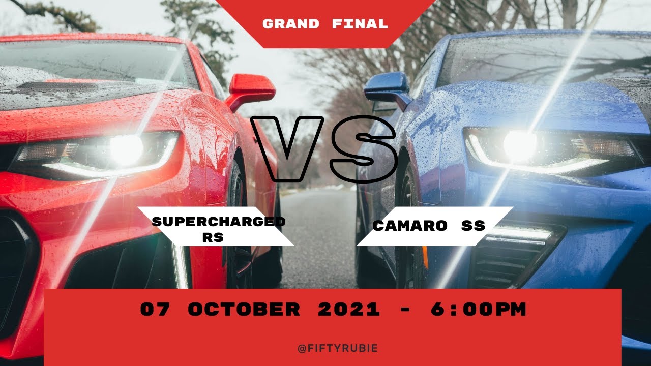 (CAN IT BEAT A V8 CAMARO SS) SUPERCHARGED 6 GEN CAMARO RS Races A 6 GEN