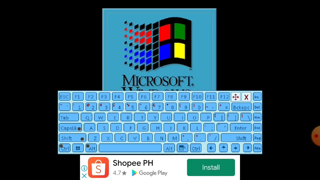 Windows 3.1 startup and shutdown but... It's Windows 7's tada.wav and chimes.wav