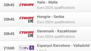 Programme TV Foot : match ce soir et cette semaine