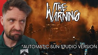 "UK Drummer REACTS to THE WARNING - "AUTOMATIC SUN" REACTION!!