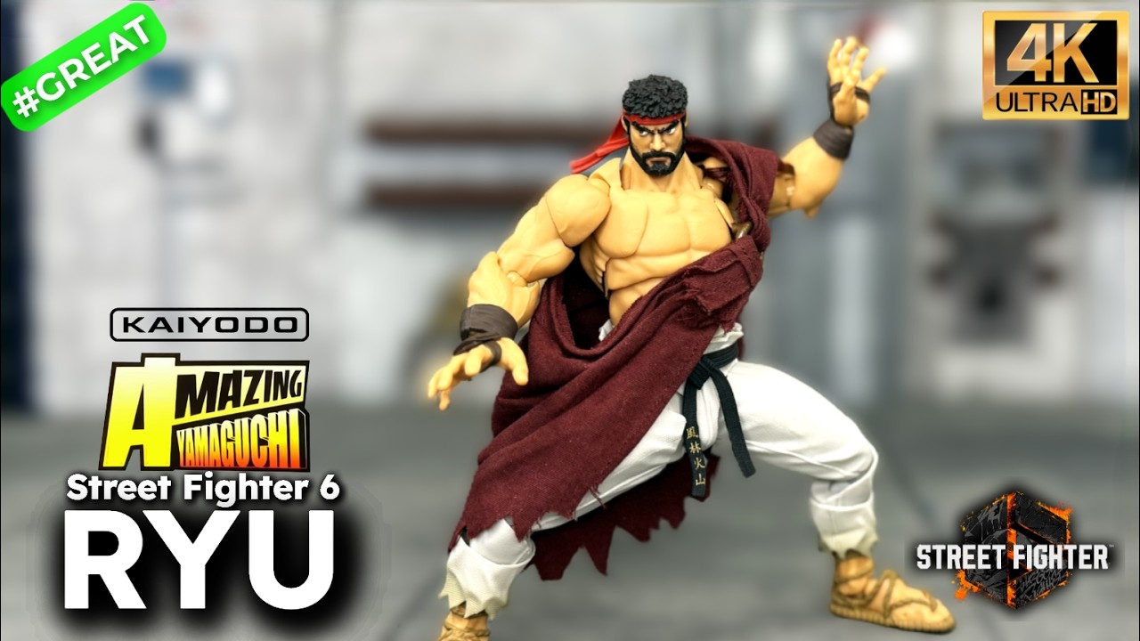 Amazing Yamaguchi RYU Street Fighter 6 Revoltech 1/12 action