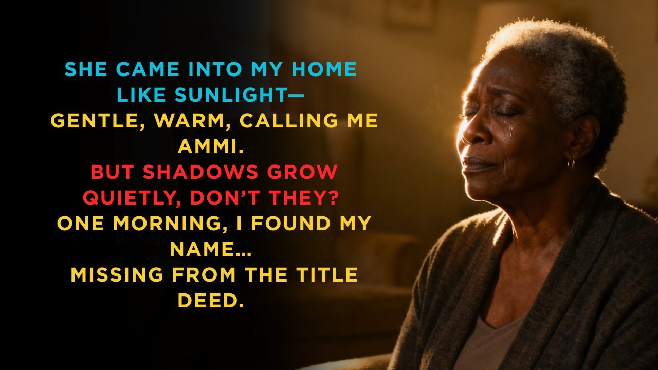 My daughter-in-law erased my name from my own house — a true betrayal story