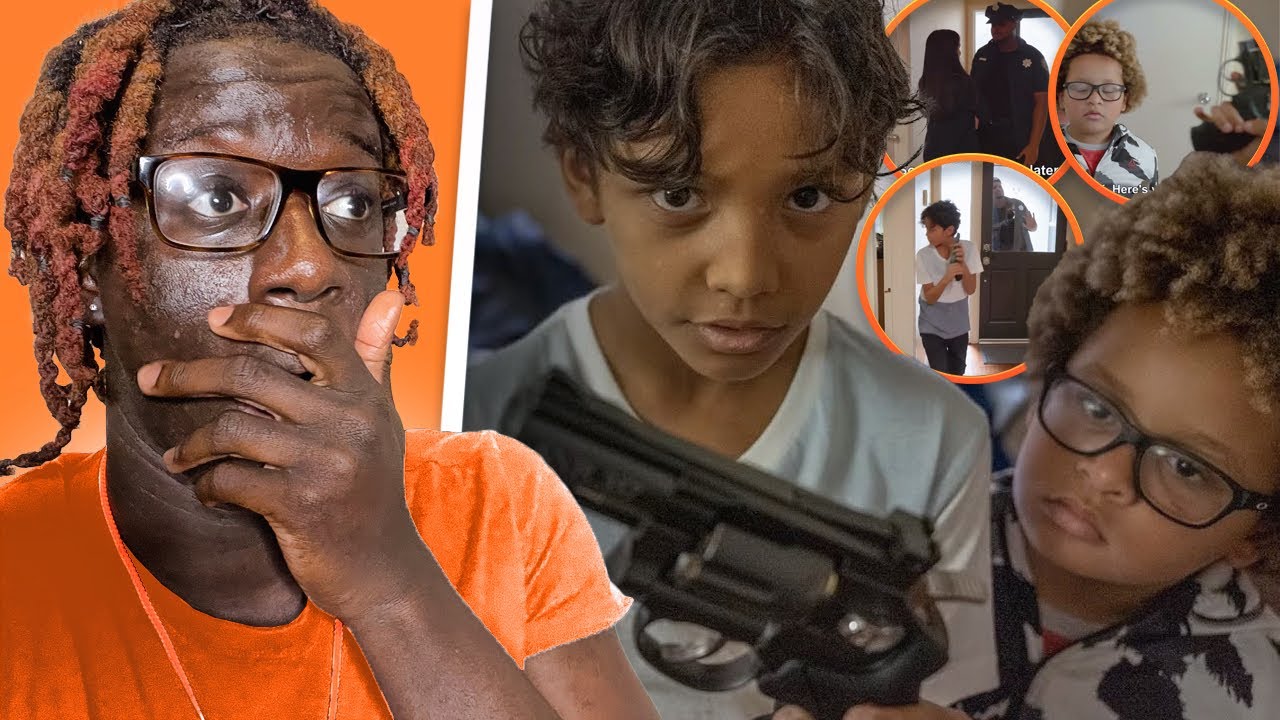 12 Year Old Pulls A REAL STRAP On His OWN BROTHER💔…