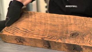 Salvaged Wood Shelves with Galvanized Pipe Rebuilding Exchange Expert, Meegan Czop, walks us through the steps to refresh reclaimed lumber to create some industrial-