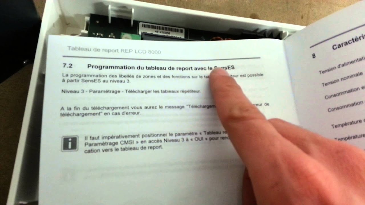 Report CMSI Esser REP LCD 8000