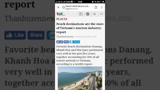 Practice pronunciation by reading Vietnamese newspaper - TOURISM (1)