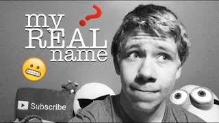 my real name | #AskWeirdTed
