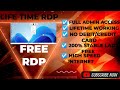 FREE WINDOWS RDP |NO DEBĪT/ CRÈDIT CARD |AZURE MICROSOFT |Free Vps/Rdp