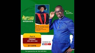 A WALK WITH THE LORD || INTERVIEW ~ WITH REV. DR. KOFI EFFAH ABABIO ||.