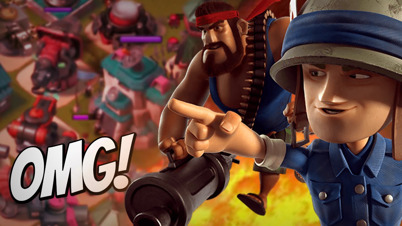Boom Beach HAMMERMAN ATTACKS YOU SPEED LAPSE!! (Timelapse VS Defending Hammerman!)+Gameplay