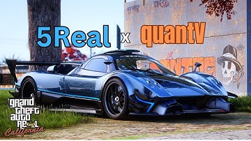 How to install 5Real x QuantV 3.0 (combined) Graphics Mod in GTA 5 💥 Realistic Mod In Hindi ( 2024 )