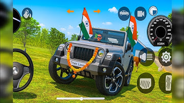Modified Mahindra Thar Car Games: Indian Cars (Gadi Wala Game) - Car Game Android Gameplay 2025