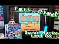 Lets play super mario land dx on gameboy player on the nintendo gamecube
