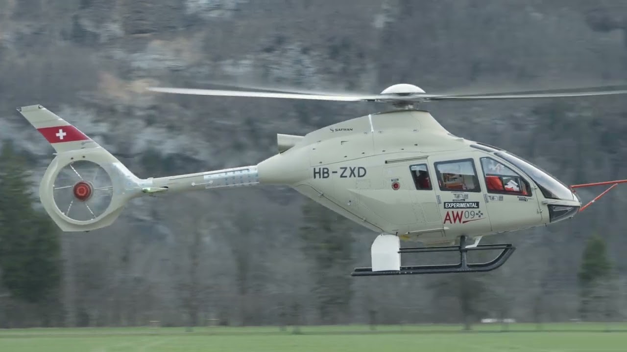 Leonardo AW09 PS4 Prototype Performs First Flight - YouTube