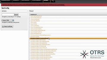 OTRS How to - Mini-Admin