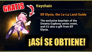 Llavero ELF Elysia | Gratis Keychain | 5.9 | Honkai Impact 3rd